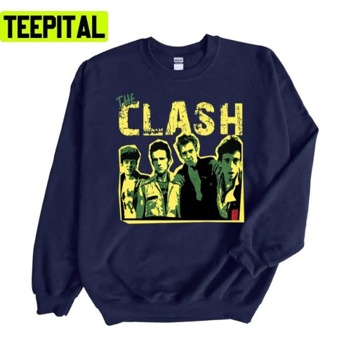 The Clash Retro Band Unisex Sweatshirt