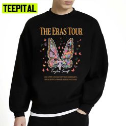 The Eras Tour 2023 For Fans Butterflies Unisex Sweatshirt