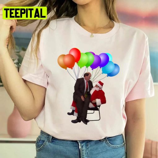 The Office Kevin 1000 Balloons Christmas Wish Unisex Sweatshirt