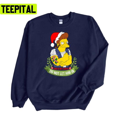 This Is Not Santa The Simpsons Unisex Sweatshirt