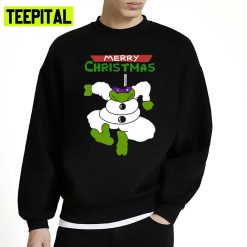 Tmnt Donatello Christmas Snowman Design Unisex Sweatshirt