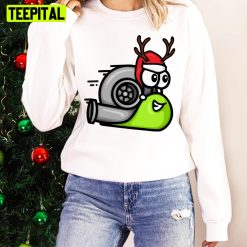 Turbo Snail Dasher Winter Holiday Sweatshirt