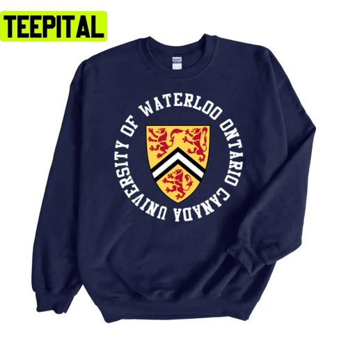 University Of Waterloo Uw Logo Ontario Canada Unisex Sweatshirt