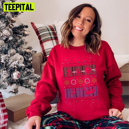 Upside Down Christmas Stranger Things Unisex Sweatshirt