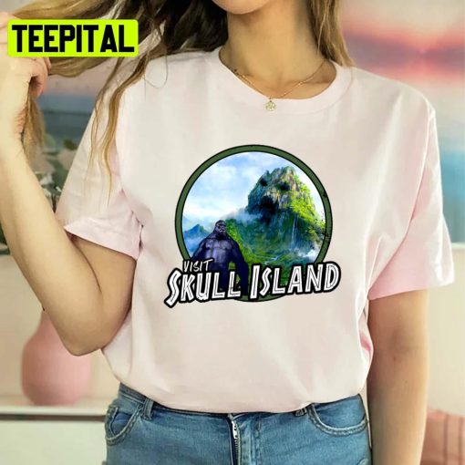 Visit Skull Island Alt Print Unisex Sweatshirt