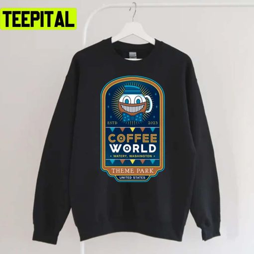 Watery Coffee World Alan Wake Holiday Sweatshirt