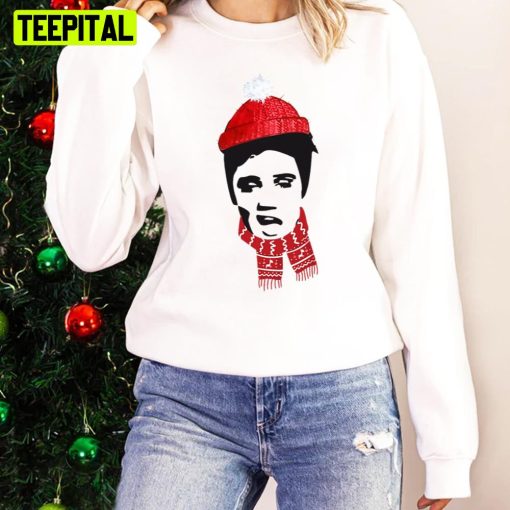 Winter Elvis Xmas Holiday Sweatshirt