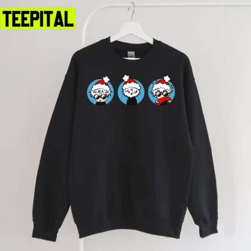 Xmas Gojo Satoru Jujutsu Holiday Sweatshirt