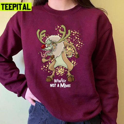 Xmas Roleplaying Mimic Creature Rpg Holiday Sweatshirt