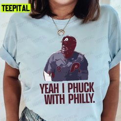 Yeah I Phuck With Philly Nick Castellanos Philadelphia The Fightins Red October Ring The Bell Red Dancin On My Own Unisex T-Shirt