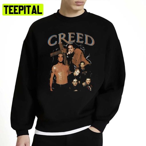 2023 2024 Vintage Tour Creed Band Unisex Sweatshirt