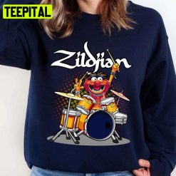 Animal Drummer Zildjian Cymbals Unisex Sweatshirt