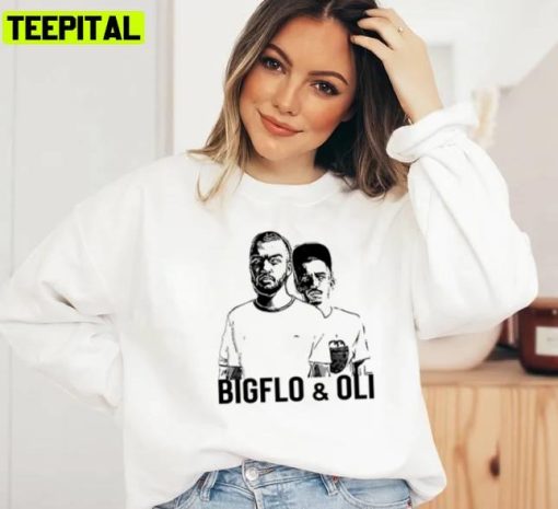 Bigflo And Oli Black And White Unisex Sweatshirt