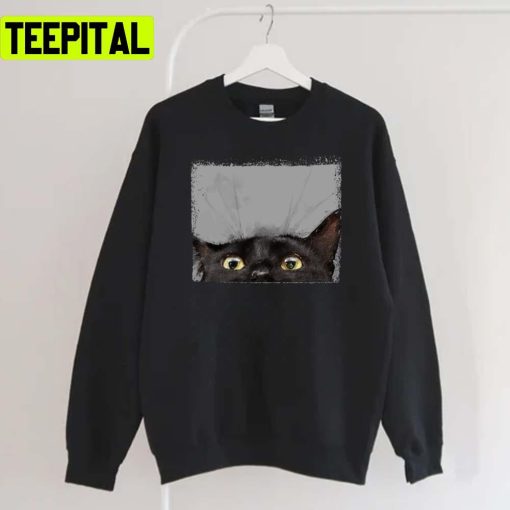 Black Cat Jon Hopkin Unisex Sweatshirt