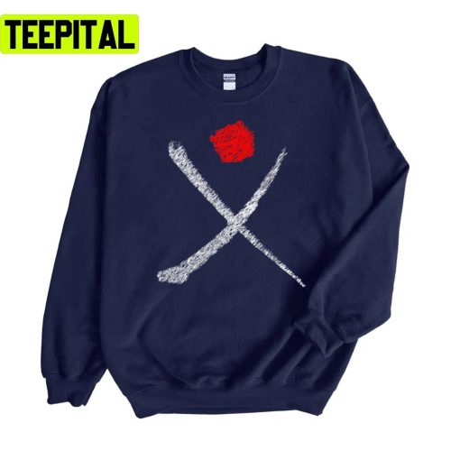 Blue Eye Samurai Symbol Unisex Sweatshirt