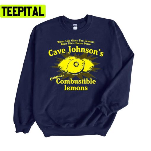 Cave Johnson’s Combustible Lemons Unisex Sweatshirt