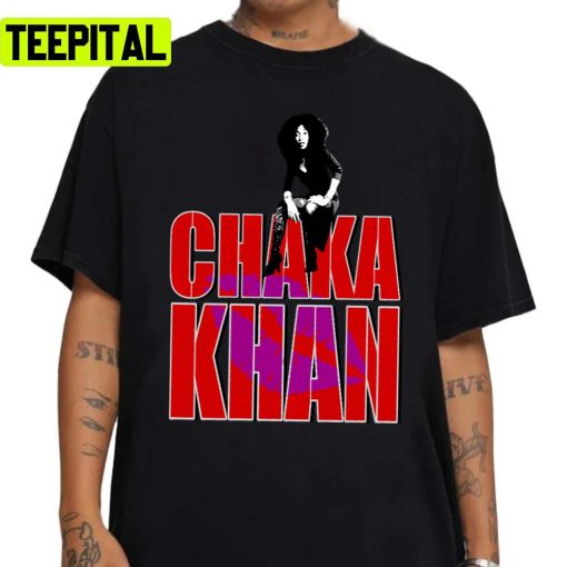 Chaka Red Logo Chaka Khan Unisex Sweatshirt