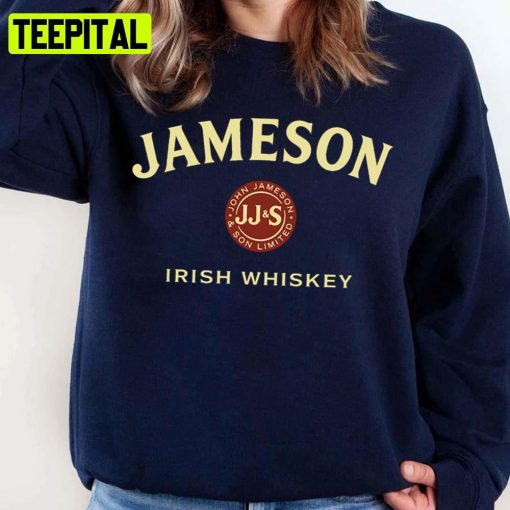 Cocktail Jjs Jameson Logo Jameson Black Unisex Sweatshirt