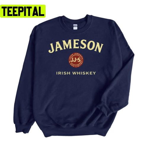 Cocktail Jjs Jameson Logo Jameson Black Unisex Sweatshirt