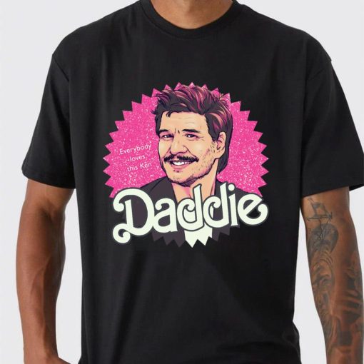 Daddie Pedro Pascal Barbie Poster Meme Unisex T-Shirt