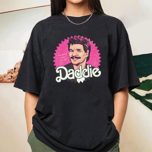 Daddie Pedro Pascal Barbie Poster Meme Unisex T-Shirt