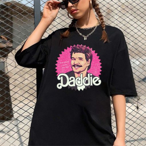 Daddie Pedro Pascal Barbie Poster Meme Unisex T-Shirt