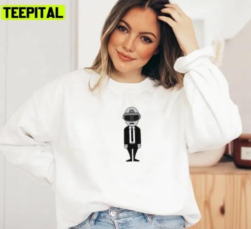 Daft Punk Chibi Logo Unisex Sweatshirt