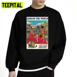 Daft Trip Around The World Unisex Sweatshirt