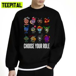 D&d Character Class Hit Dice Dungeons And Dragons Unisex Sweatshirt