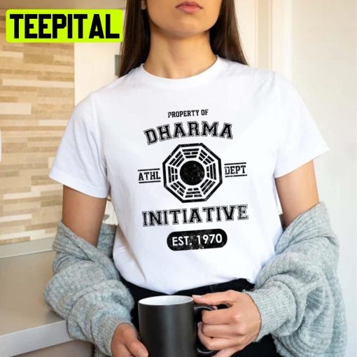 Dharma Initiative Athletic Department Black Ver Unisex Sweatshirt