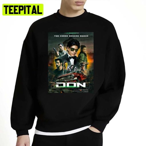 Don Shahrukh Khan Movie Art Unisex Sweatshirt