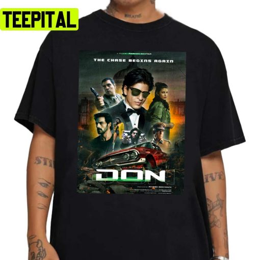 Don Shahrukh Khan Movie Art Unisex Sweatshirt