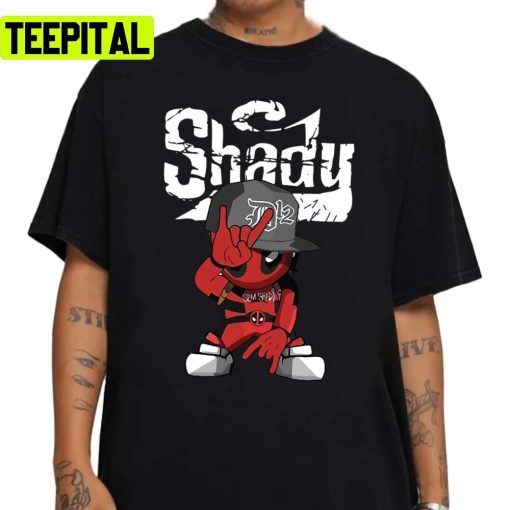 Eminem Slim Shady Chibi Deadpool Unisex Sweatshirt