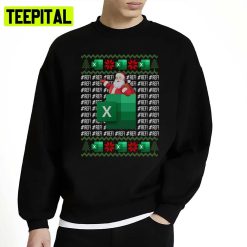 Excel Ref Error Spreadsheet,cpa Accountant Christmas Sweater Sweatshirt Iconic Unisex Sweatshirt