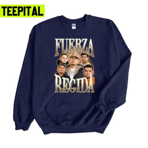 Fuerza Regida Vintage Retro Design Premium Unisex Sweatshirt