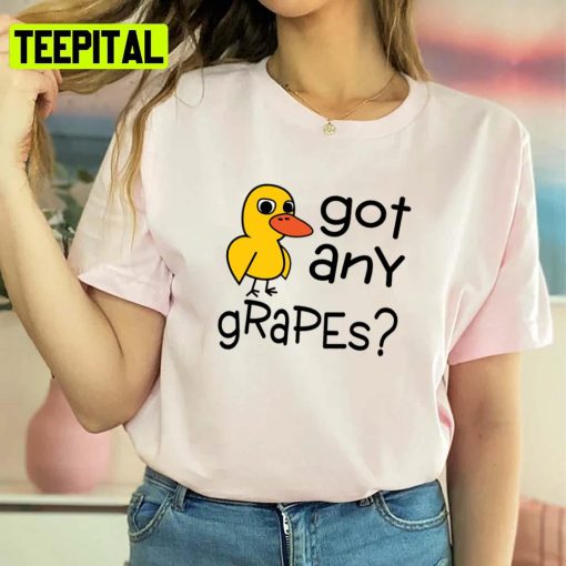 Funny Meme Got Any Grapes – The Duck Song Unisex Sweatshirt