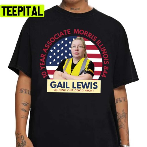 Gail Lewis 10 Year Associate Morris Illinois 844 Graphic Unisex Sweatshirt