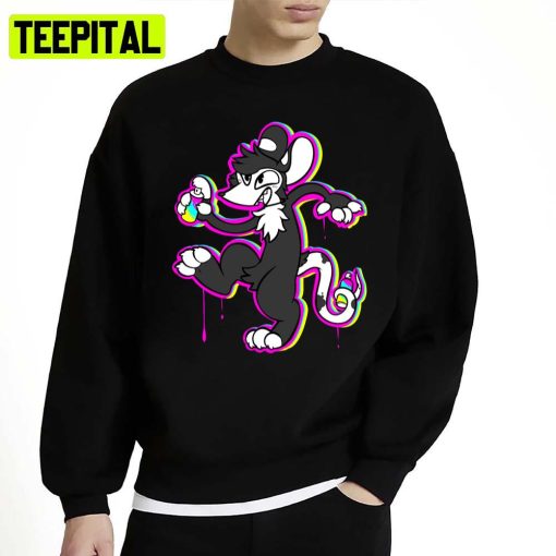 Graffiti Punk Unisex Sweatshirt