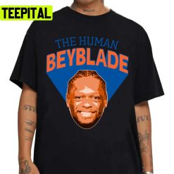 Human Beyblade Julius Randle New York Basketball Funny Meme Unisex Sweatshirt