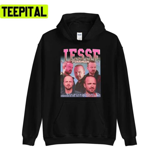 Jesse Pinkmanvintage 90s Rap Style, Unisex Sweatshirt