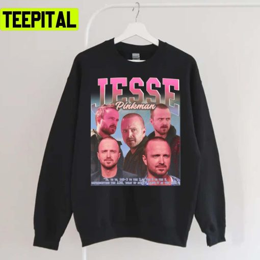 Jesse Pinkmanvintage 90s Rap Style, Unisex Sweatshirt