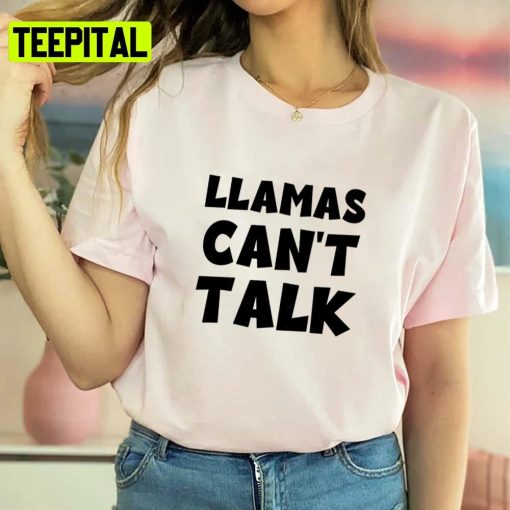 Llamas Can’t Talk Joe Kelly Unisex Sweatshirt