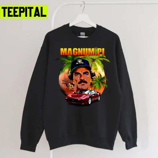 Magnum Tv Series Tom Selleck Graphic Unisex Sweatshirt