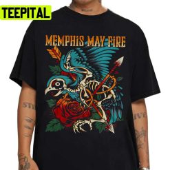 Memphis May Fire Band Snake And Roses Unisex Sweatshirt