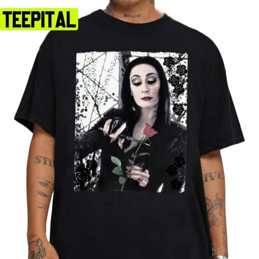 Morticia Addams Horror Family Unisex Sweatshirt