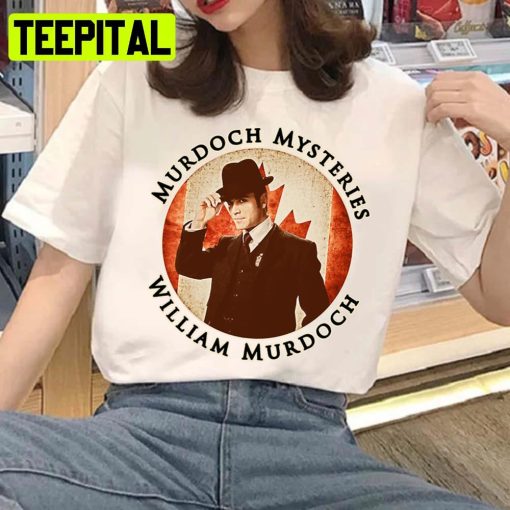 Murdoch Mysteries William Murdoch With Vintage Effect 1 Unisex T-Shirt