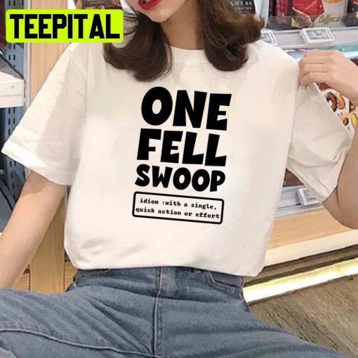 One Fell Swoop Definition Unisex Sweatshirt