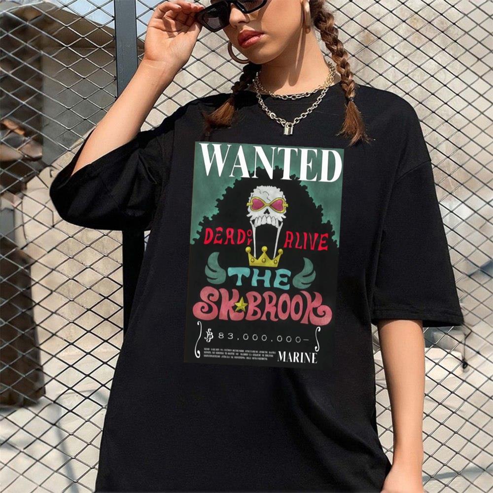 Brook Wanted Poster One Piece | Essential T-Shirt