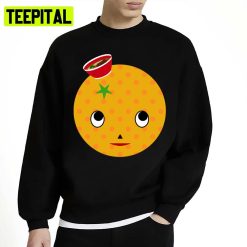 Ono Michio Orange Face Unisex Sweatshirt