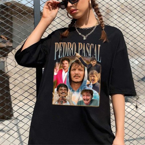 Pedro Pascal Homage Vintage Retro Unisex T-Shirt